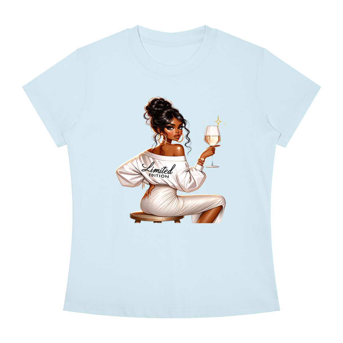 Limited Edition Champagne Woman Women’s Slim-Fit Tee