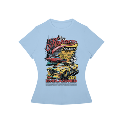 Monaco Muscle Car Championship Women’s Slim-Fit Tee