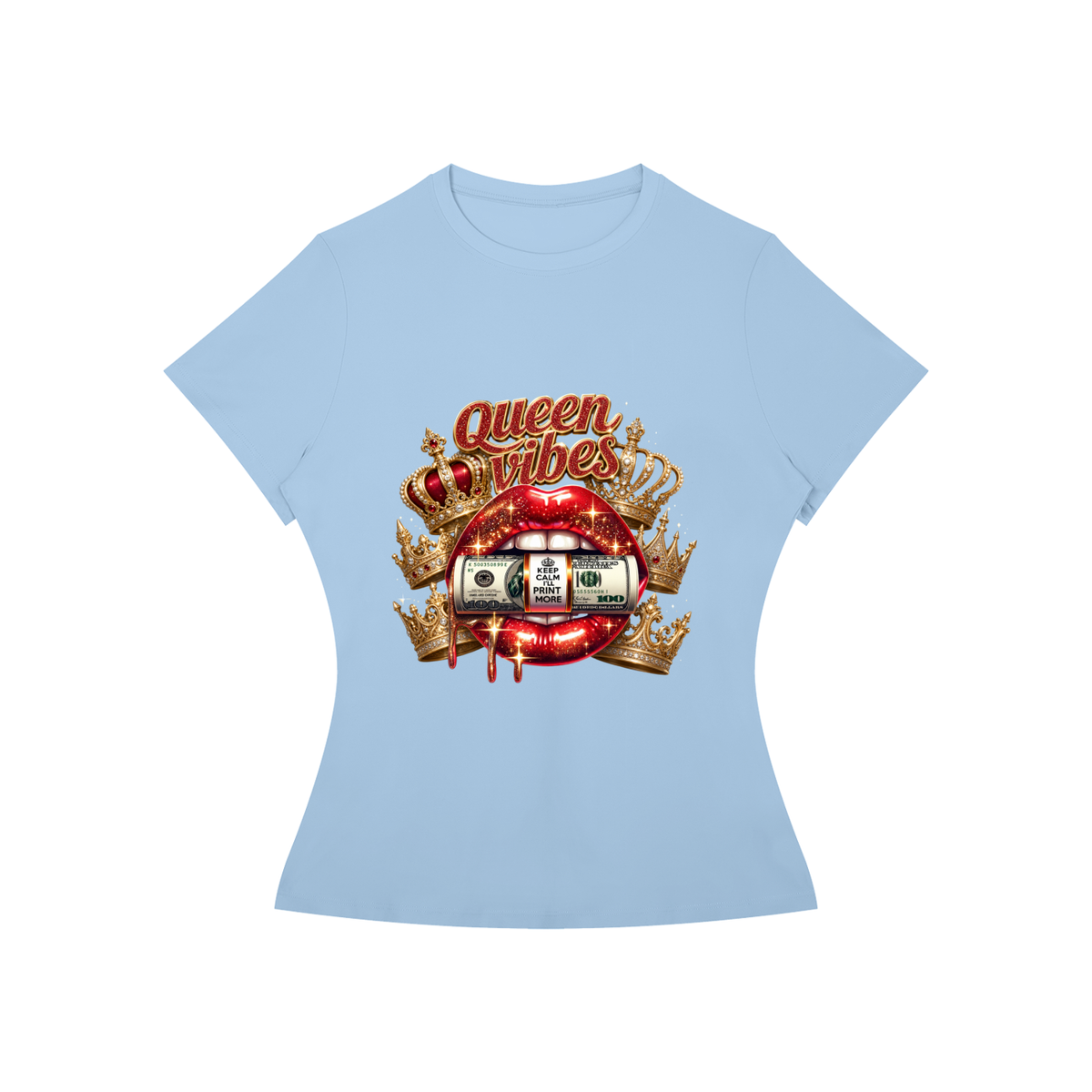 Queen Vibe Lips Women’s Graphic Tee