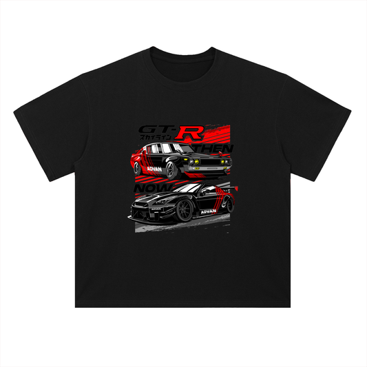 GTR THEN & NOW Cotton T-Shirt