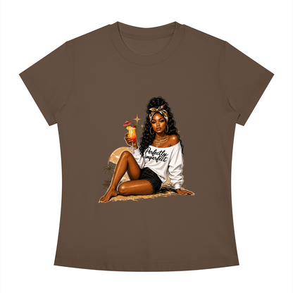 Perfectly Imperfect Women’s Slim-Fit Graphic Tee