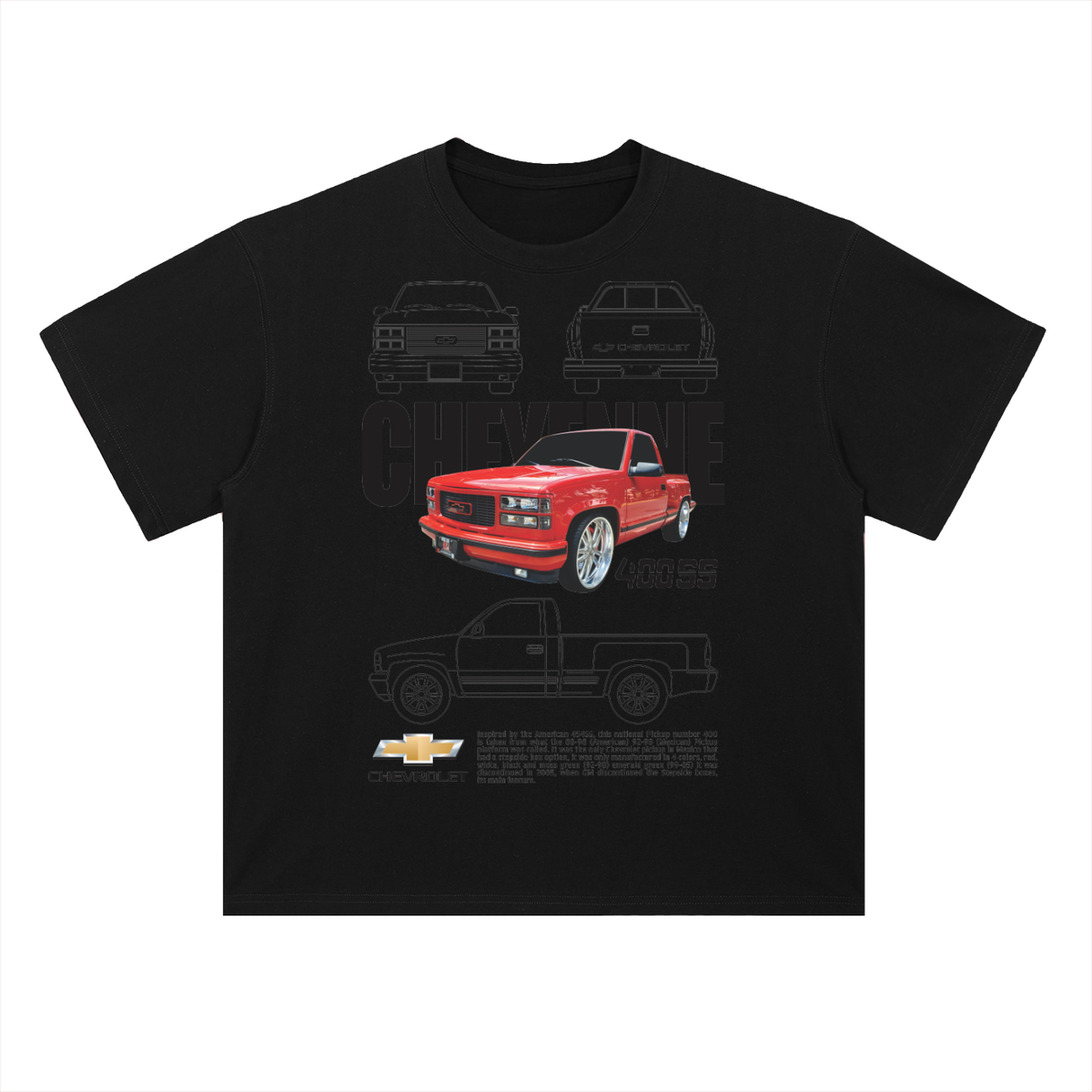 CHEVROLET CHEYENNE PICK UP T-Shirt