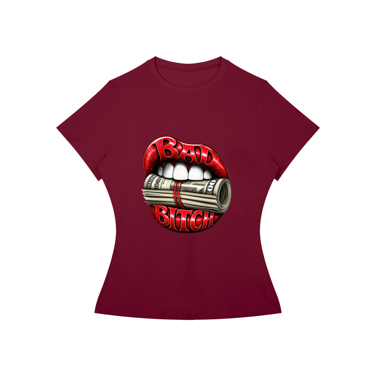 Bad Bitch Women’s Slim-Fit Statement Tee