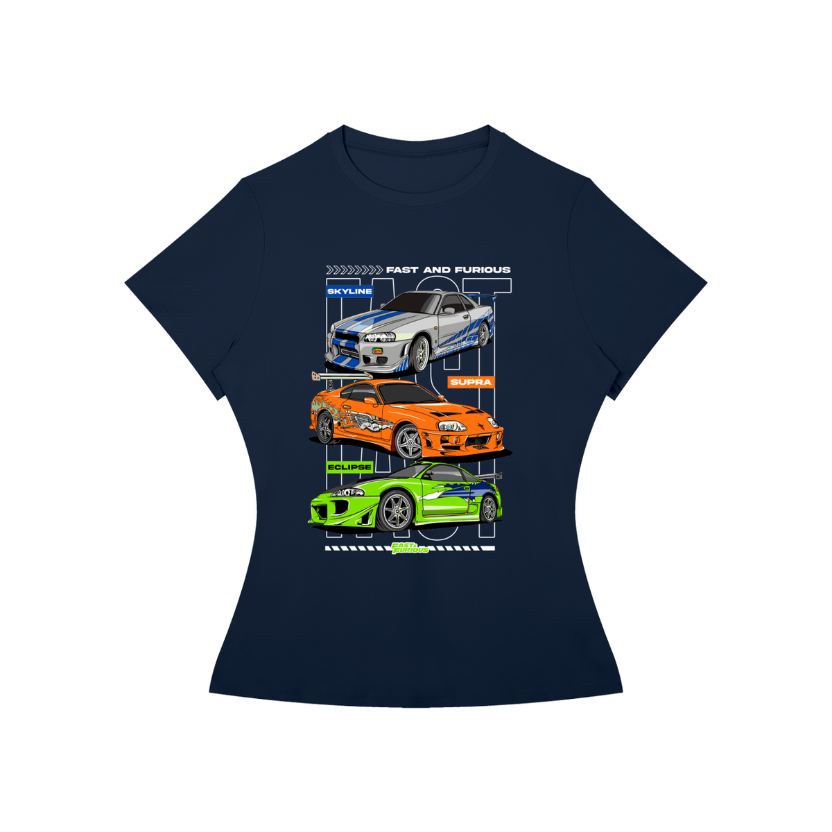 F&F Imports Models Women’s Slim-Fit Tee