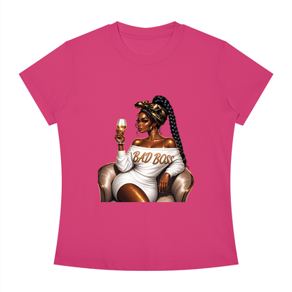 Bad Boss Women’s Slim-Fit Graphic Tee