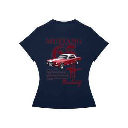 MUSTANG 65TH Red convertible T-Shirt