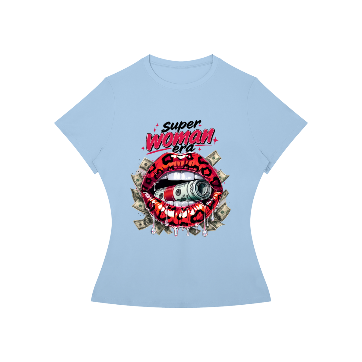 Super Woman Era Lips Women’s Graphic Tee