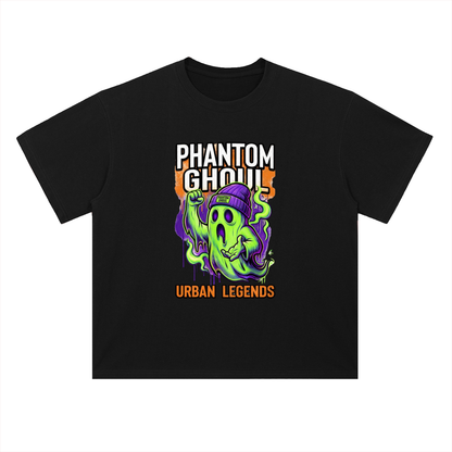 Phantom Ghouls Urban Legends Graphic Drop Shoulder Tee