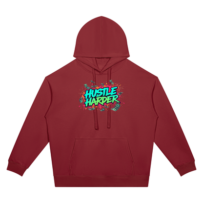 Success Is a Habit Two Sided Graphic Drop Shoulder Hoodie
