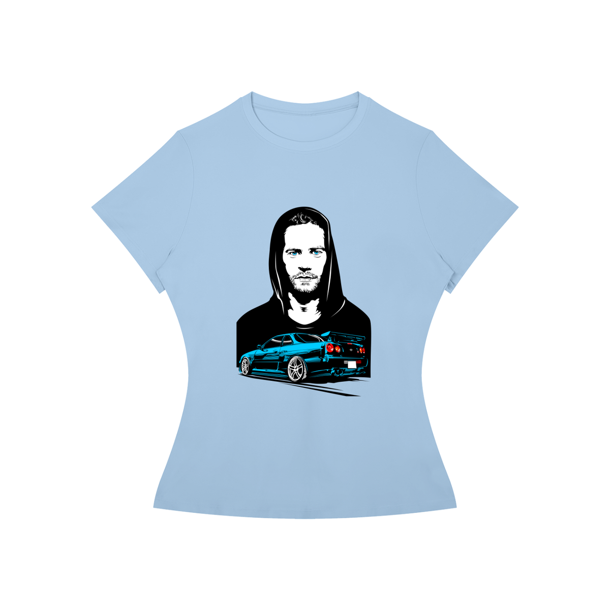 PAUL WALKER SKYLINE GT-R-34  T-Shirt