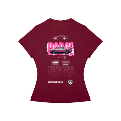 Dodge Challenger SRT Women’s Slim-Fit Graphic Tee